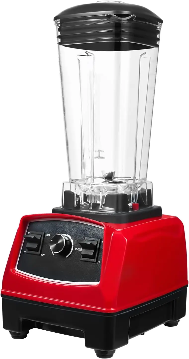 

Commercial Smoothies Blender, 2200W High Speed Low Noise 2L/0.52Gal Fruit Juicer Smoothie Mixer Maker, Professional Countertop H