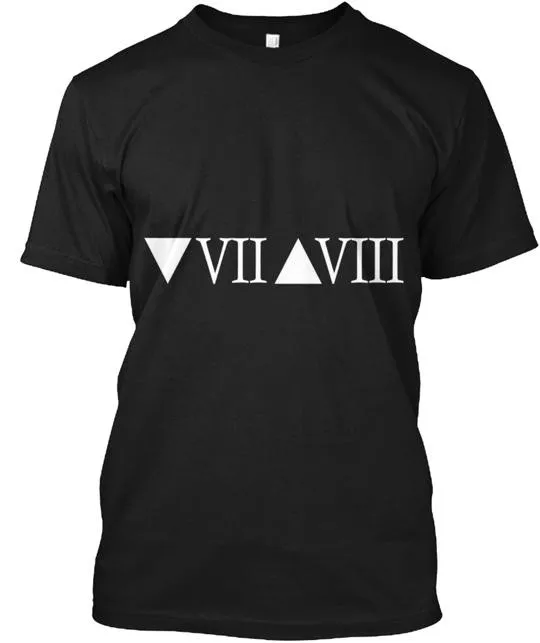 Cool Motivational Fall Down Seven Times Get Up Eight T T-Shirt fabriqué aux États-Unis S-5XL