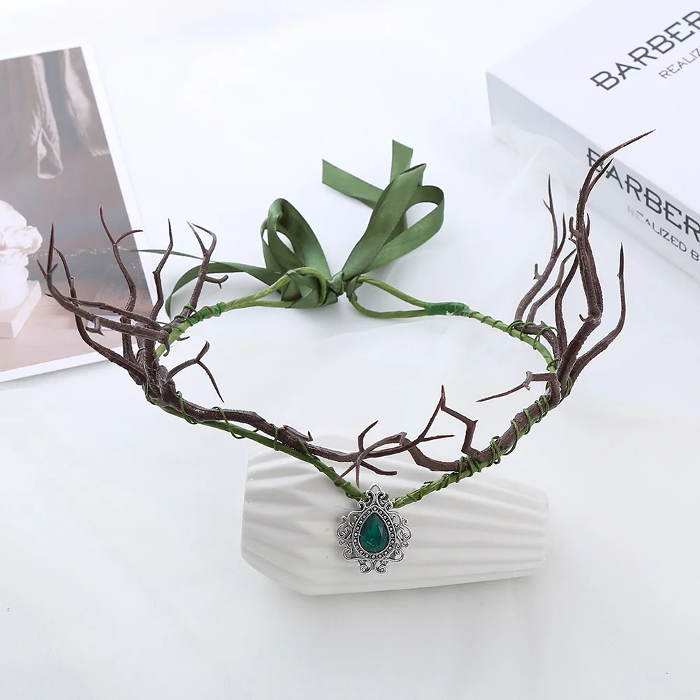 

Head Band Decorative Headband Fairy Costume Women Wreath Outfit Crowns for Woman