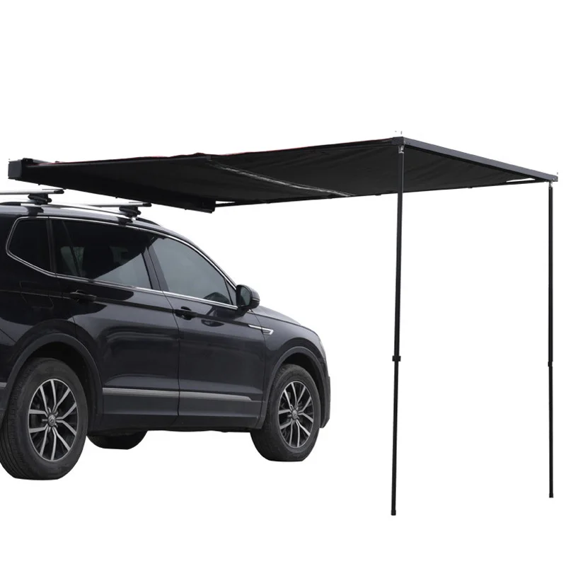 Retractable Aluminum Alloy Shell 2.5M 4WD Off-road Camper Waterproof Car Tent 420D Oxford 4x4 Side Awning For Camping