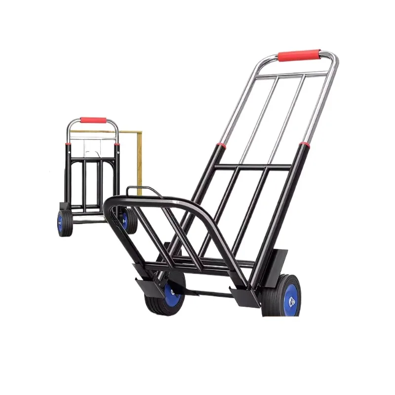 

Foldable portable luggage, shopping cart, heavy-duty carrier