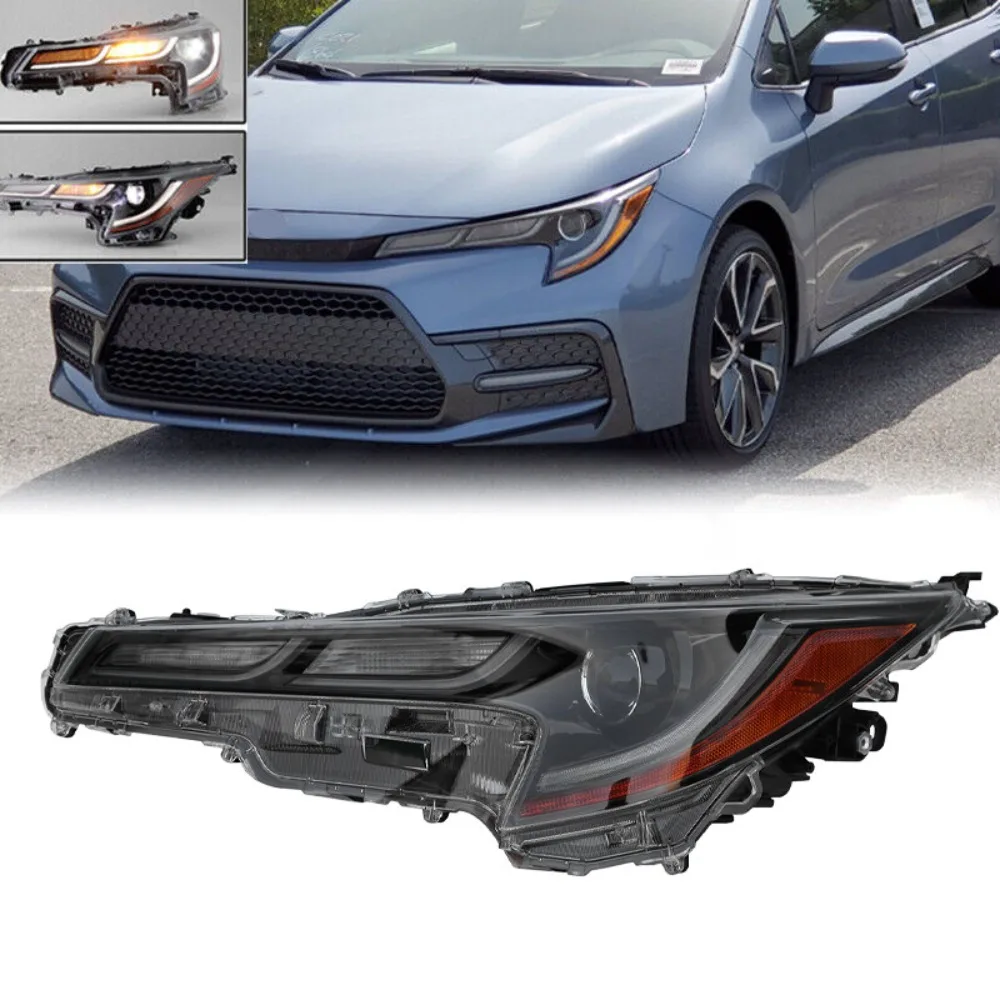 

Фара для Toyota Corolla SE XSE XLE 2020-2021, левая (сторона водителя)