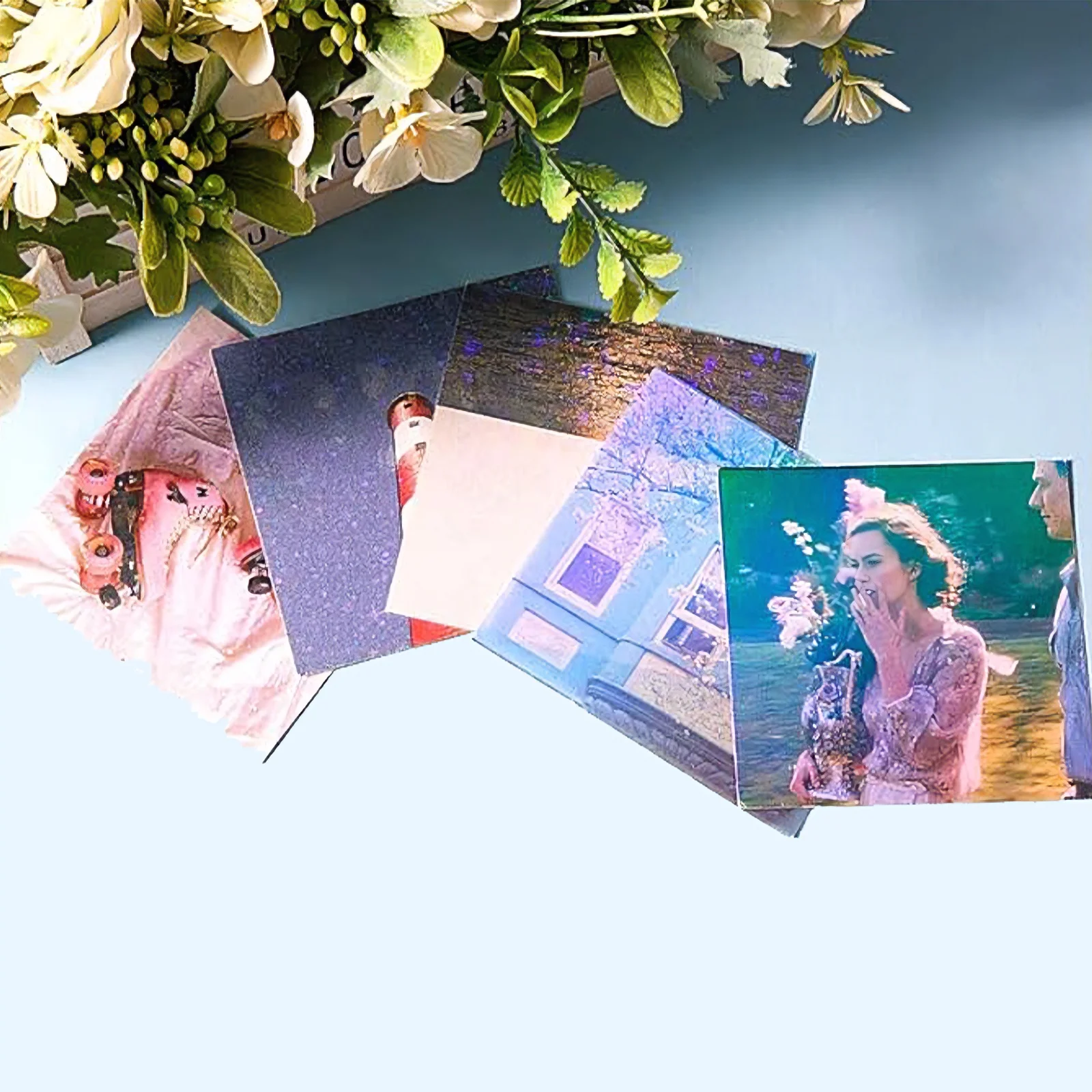 20 ورقة A4 المجسم الرمال ستار فيلم التصفيح البارد 8.3 × 11.7 بوصة واضح ذاتية اللصق ملصق فينيل ورقة فيلم مقاوم للماء