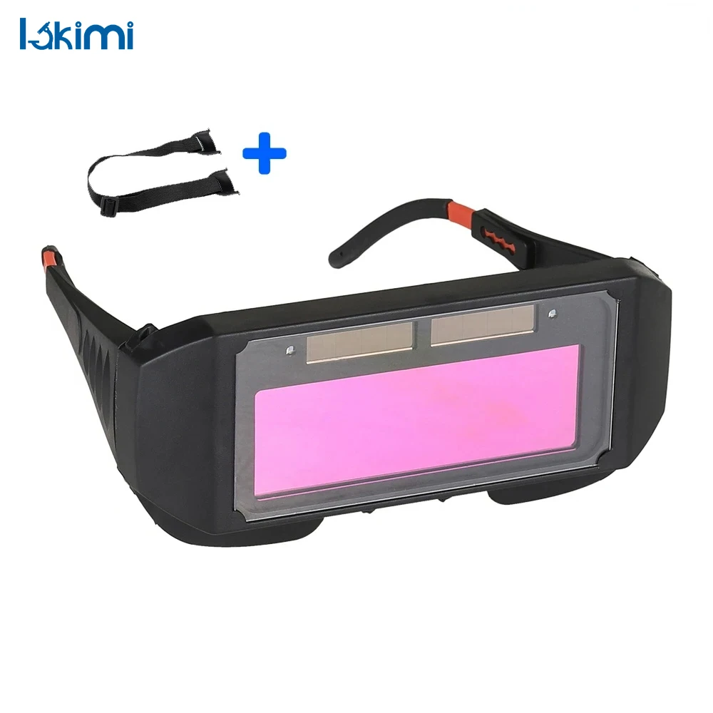 

Auto Darkening Welding Goggles, 1pc Automatic Light Change Protective Glasses for Eye Safety LK-AA79