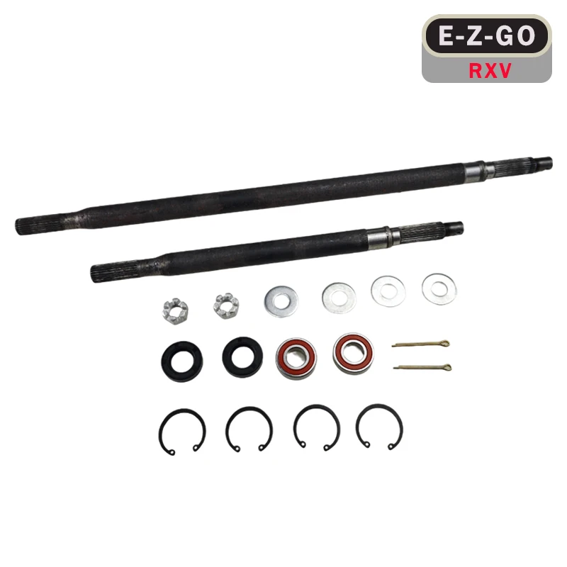 عمود محرك عمود المحور الخلفي لعربة الجولف مناسب لـ EZGO RXV 2008-UP، محور محرك السيارة لمشاهدة معالم المدينة 0EM # 614208 / 614209