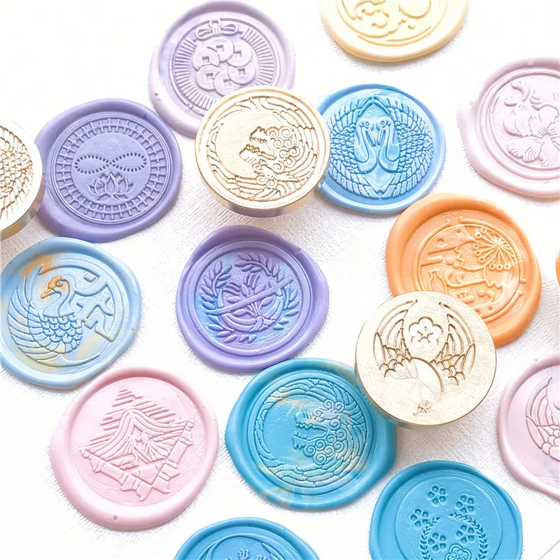 Touken Ranbu Online Wax Seal stamp DIY Sealing Stamp Scrapbooking Cards Envelopes Wedding Invitations Packaging wax stamp head