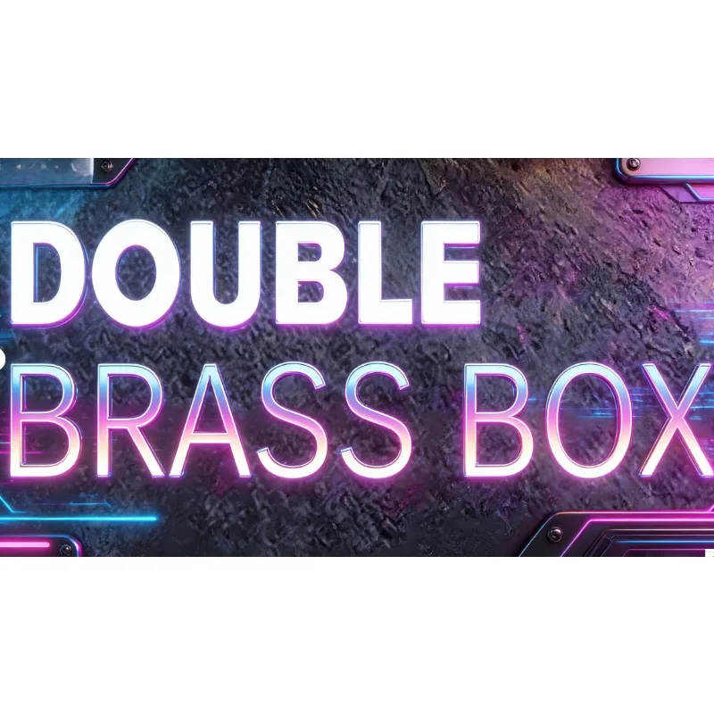 brass-double-box-magic-trick-–-coin-to-metal-box-appear-vanish-close-up-magician-gimmick-illusions-mentalism-props-funny-magia