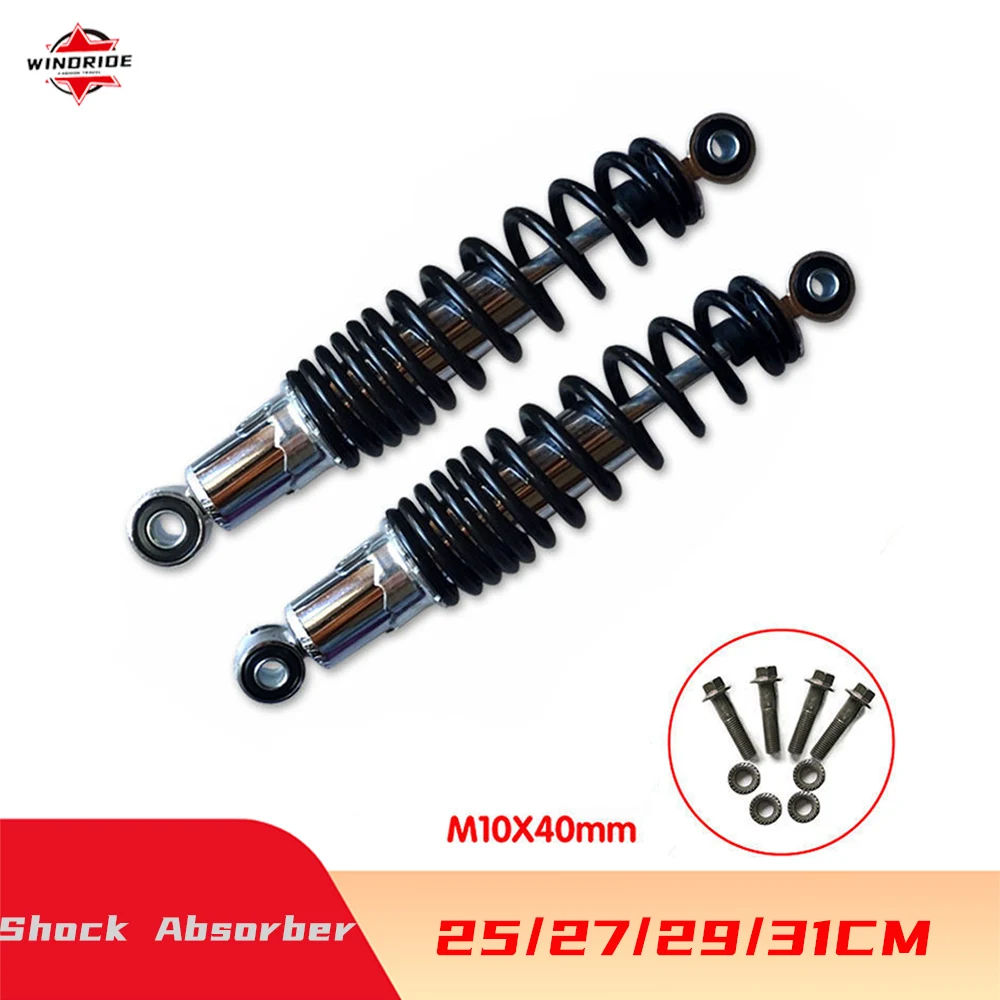 

Electric Vehicle Hydraulic Rear Shock Absorber 25/27/29/31cm Spring Oil Pressure Refitting Shock Absorber Electric Motorcycle