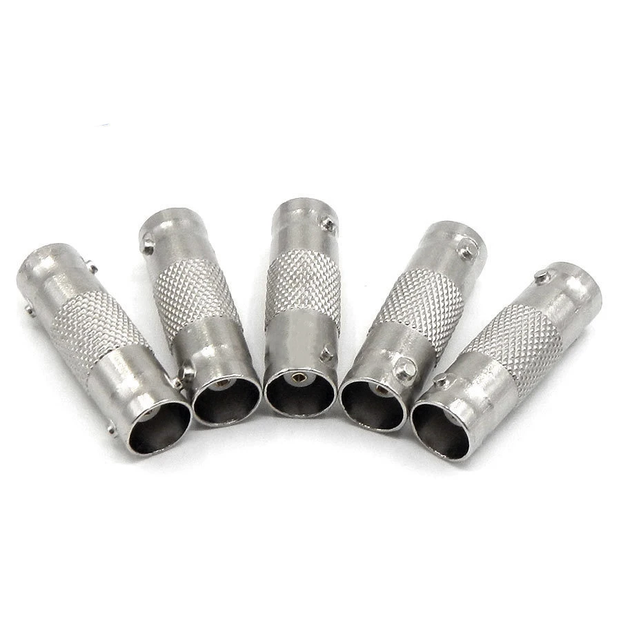 1/5/10PCS BNC Female to Female Inline Coupler Coax BNC Connector Extender for CCTV Camera Security Video Surveillance System