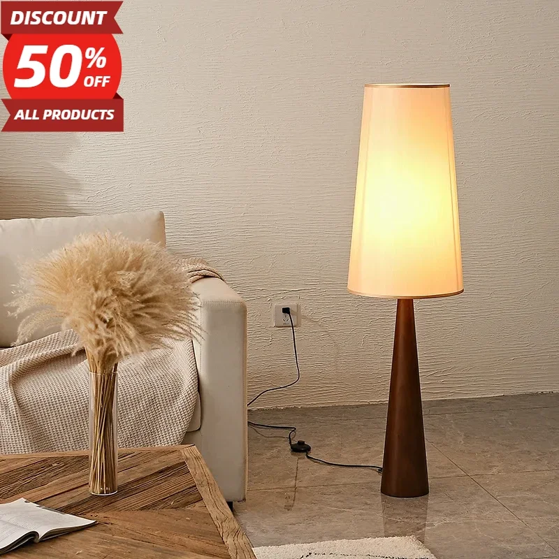 

Wabi Sabi Floor Lamps Vintage Indoor Lighting Restaurant Corner Bedside Stand Lights for Living Room LED Luminaires