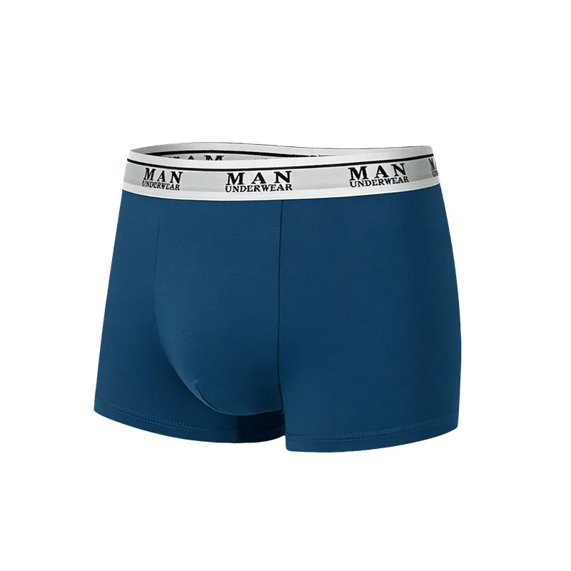5Pcs Men's Casual And Fashionable Boxer Shorts Summer Comfortable And Breathable Underwear Men's Personalized Elastic Underwear