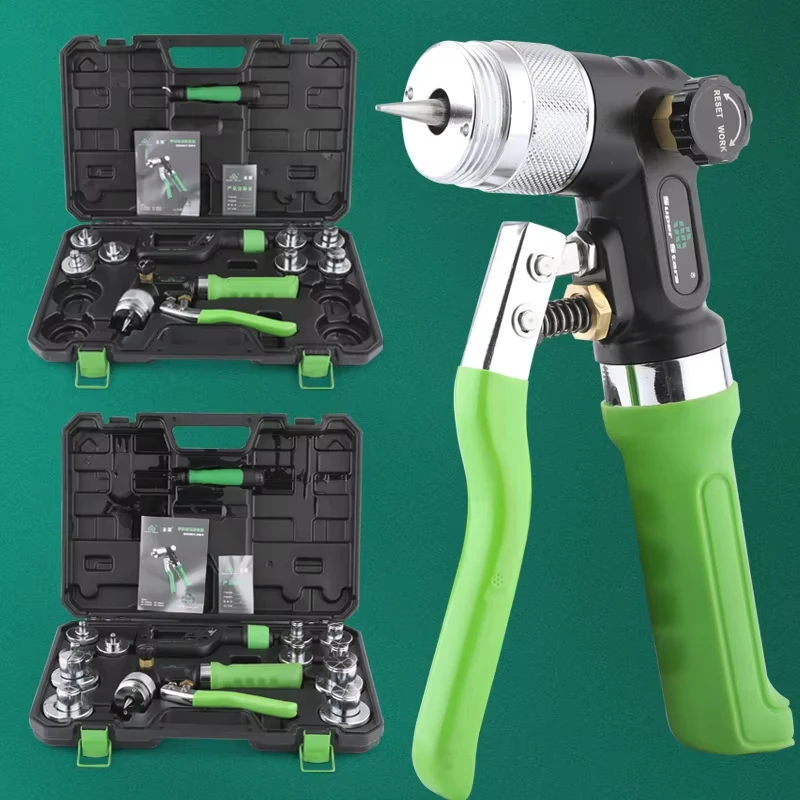 

HVAC Hydraulic Forging Kit for Copper Tube Expansion ST-300AL1/8"To 1" Air Conditioning Refrigeration Tools