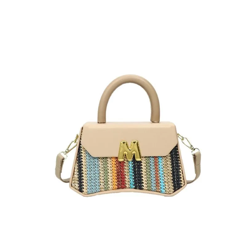 ‌ Sac à main arc-en-ciel 2025 – Petit sac carré pour femmes, sac multi-voies à bandoulière/aisselles/épaule, accessoire de luxe léger