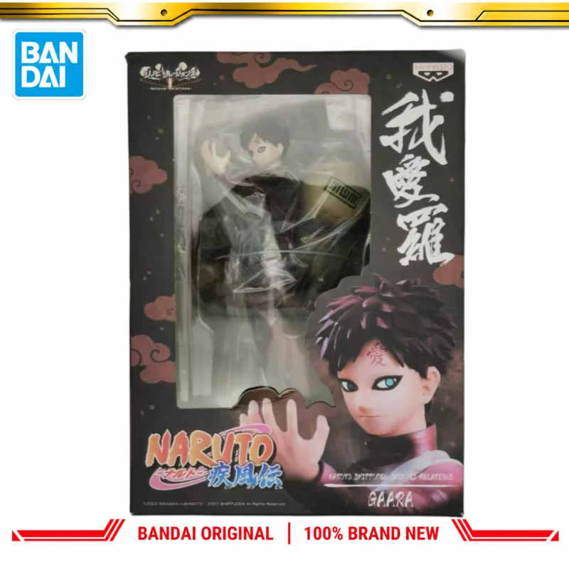 

In Stock Bandai Original Banpresto Naruto Gaara Action Figure Model Doll Brand New Boxed Anime Characters Toys Model Garage