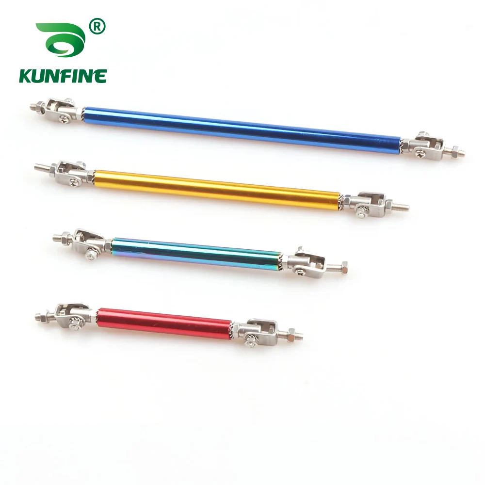 

Adjustable Front Bumper Lip Splitter Spoiler Strut Rod Tie Support Bar 200mm For Car Truck Tuning Part