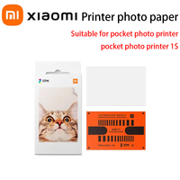 Original Xiaomi ZINK Pocket Printer Paper Self-adhesive Photo Print 20/40/60 Sheets for Xiaomi 3-inch Mini Pocket Photo Printer