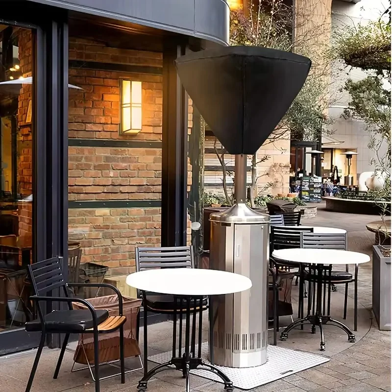 Robuste Oxford-Stoff Außenheizungsabdeckung - UV-Schutz & Terrassenheizungs-Abdeckung für Garten, Terrasse oder Hof, Ganzjährig Nutzbar