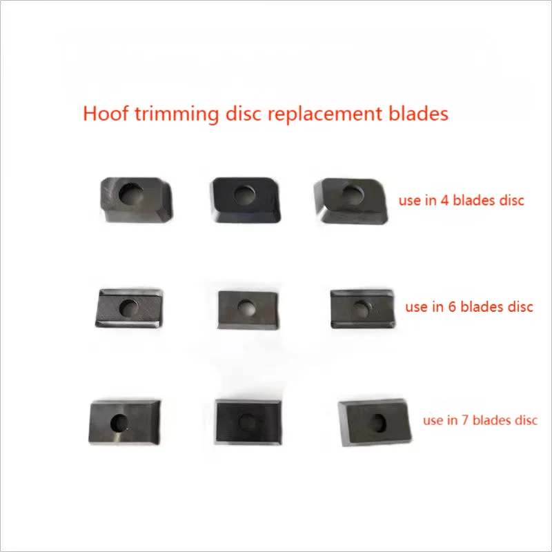 10 PCs High Strong Alloy Hoof Trimming Disc Blades, Cattle Hoof, Trimming Tools