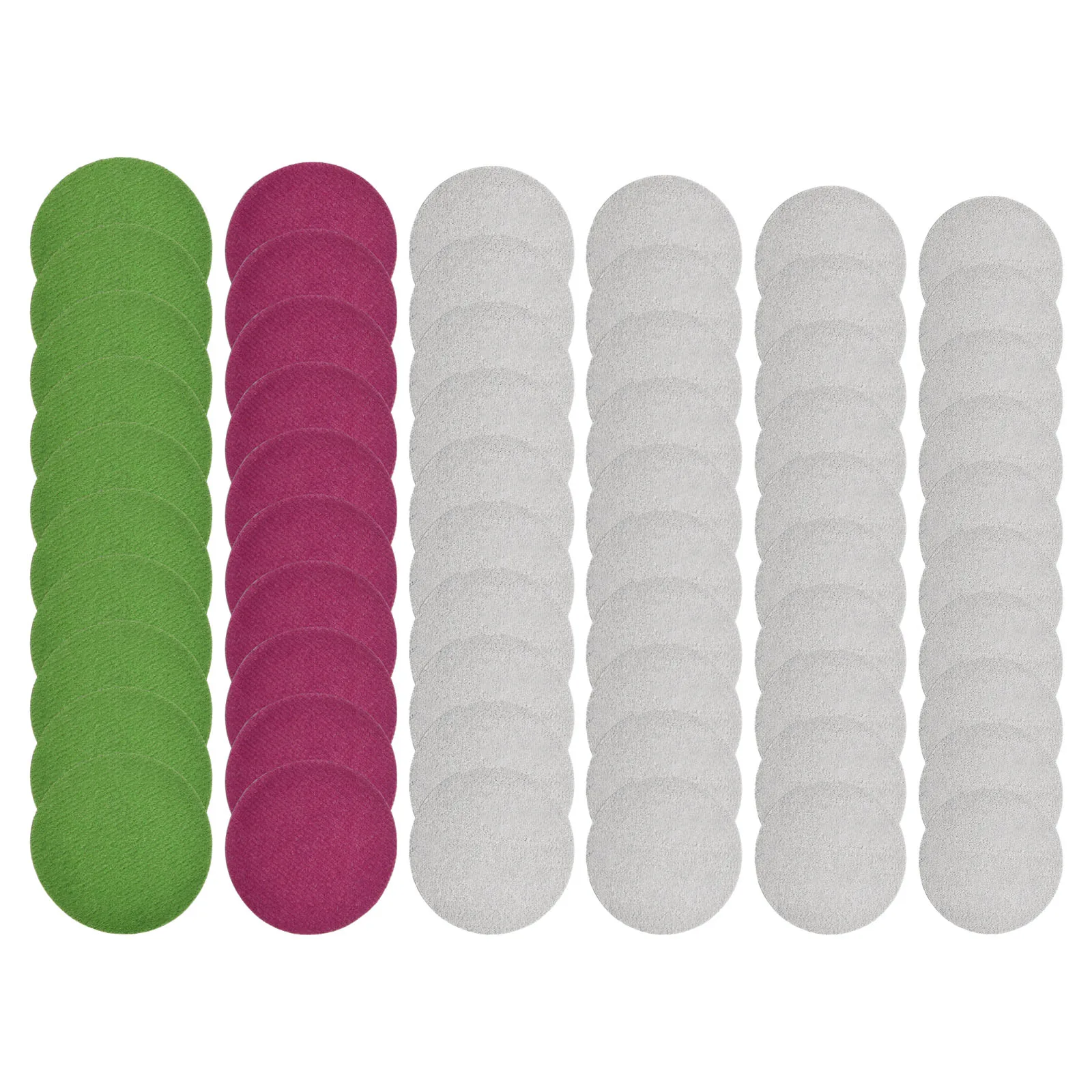 Discos de Lixa Impermeáveis com Gancho e Loop, Gancho e Loop, Ferramentas Elétricas, Acessórios de Lixa, 800-3000 Grit, 3in, 75mm, 60PCs por conjunto