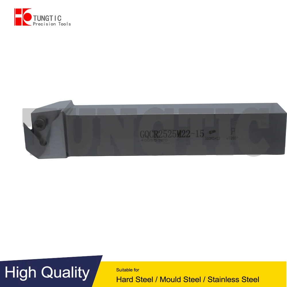 

GQCR2525M22-15 2525 GQCR 1pc ZCC Parting Grooving Turning Tools Holders Lathe Cutter
