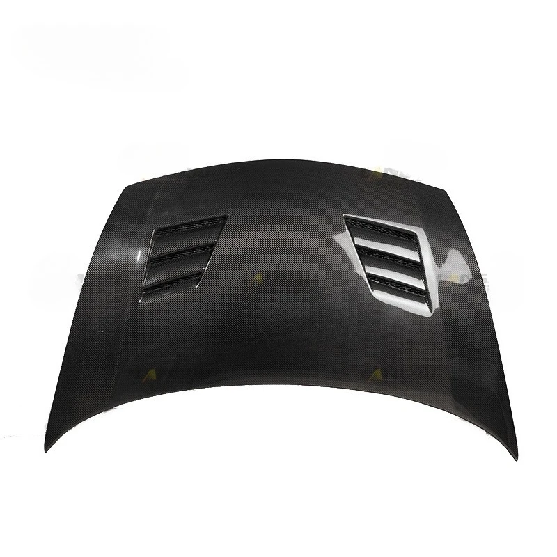 

Applicable to 07-15 Honda Civic FD2 modified carbon fiber hood open-hole hood unlimited carbon fiber head cover