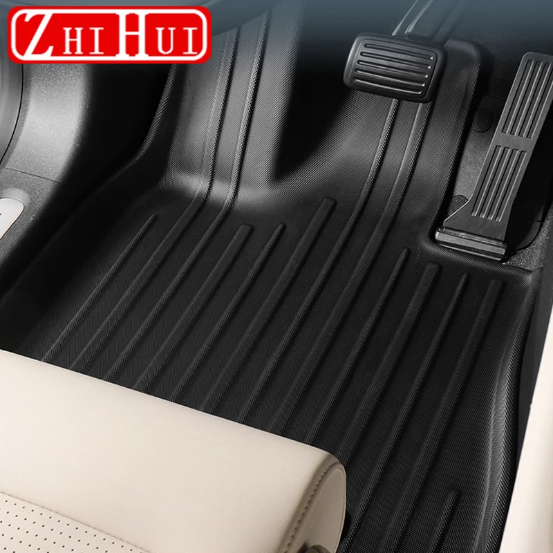 For BYD Leopard 8 Denza B8 2024-2026 Car Full Surround TPE Floor Mats Dedicated Foot Mats Trunk Mats Interior Auto Accessories