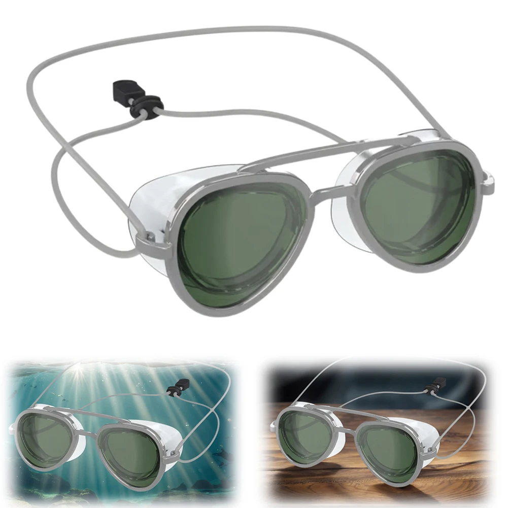 

Full-View Adjustable Surfing Eyewear Anti-Fog UV Protection Leak Proof Protection Glasses Swimming Goggle for Unisex Adult