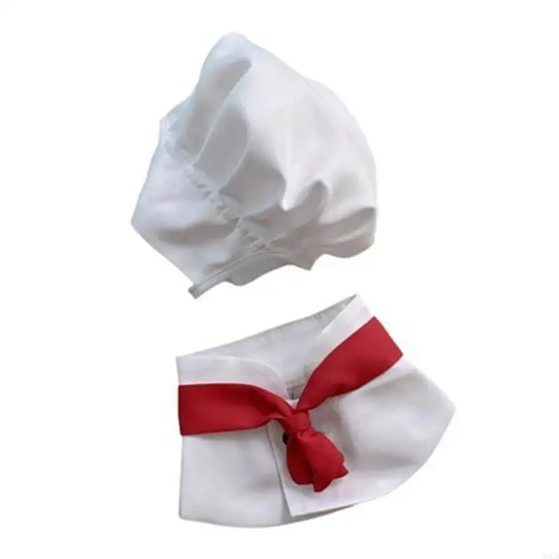 97QD CATS CHIFS HAT Suit Polyester PET CLOTING PET CULLINAL COSTUME COSTUME ALPERT ALPER PET ALPREL مناسبة للقطط والكلاب الصغيرة