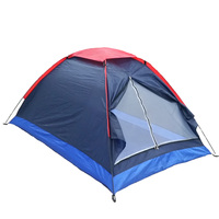 2 People Outdoor Travel Camping Tent with Bag Single Layer Cheap Hiking Tent with High Quality 2 Person Backpacking Tent