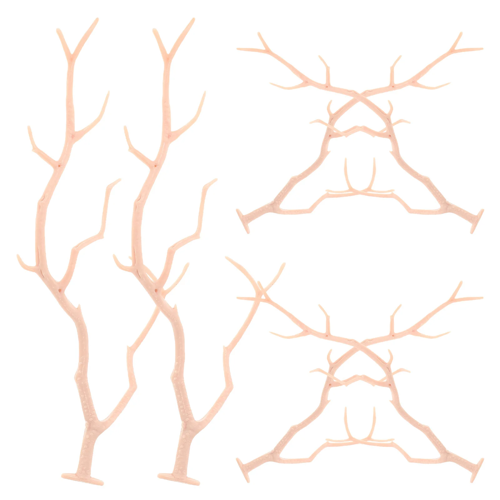 6 قطعة فروع المرجان الاصطناعي واقعية غصين ديكور لجميع القديسين المنزل الجدول زهرية ملء ينبع Diy بها بنفسك فرع الحرفية ديكور #3