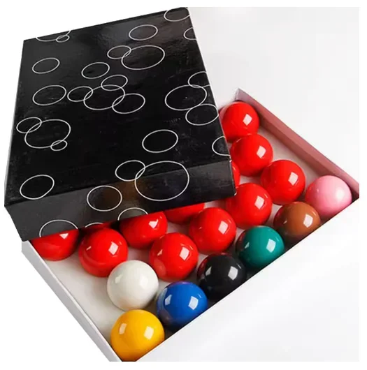 

Cheap and Best-selling 52.5mm Snooker Complete Set of Resin 2 1/16-inch 22 Snooker Balls