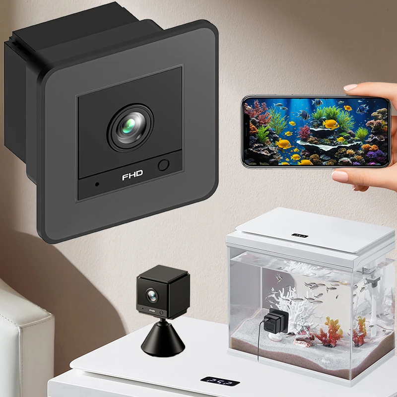 

Low Power WiFi Pet Camera with HD 1080P Two-Way Audio AI Motion Detection Night Vision Indoor Home Security Surveillance Cameras