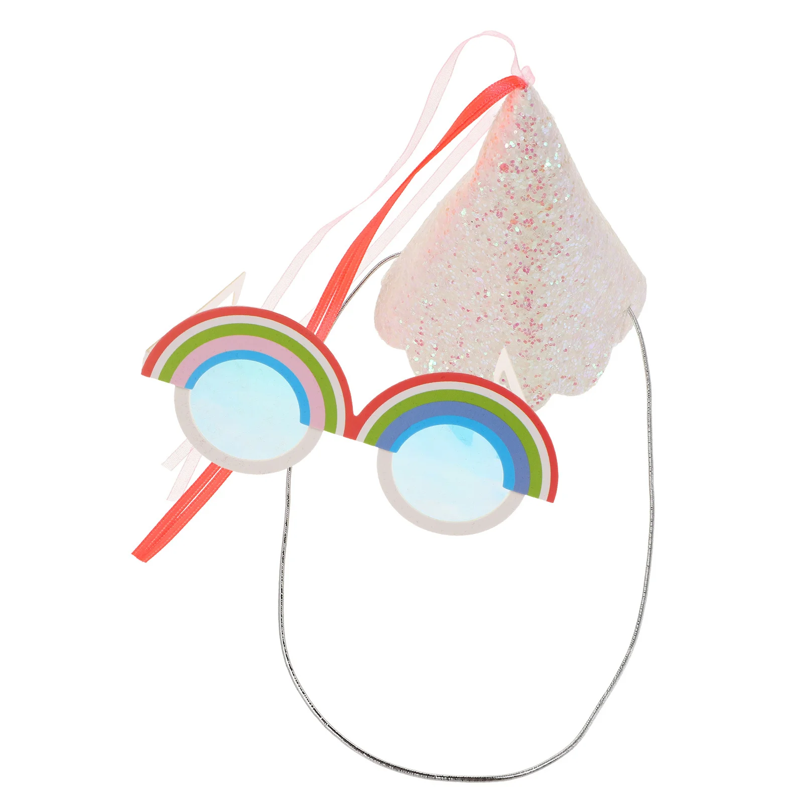 

1Set Paper Glasses Hats Birthday Decor Korean Design Party Supplies for Baby 1St Birthday Celebration Photo Props Kids Adult