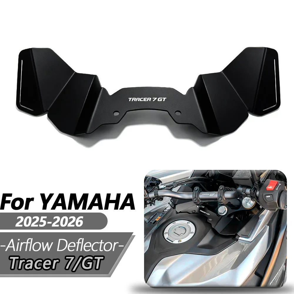 Airflow Deflector For YAMAHA Tracer 7 GT 2025-2026 Moto Accessories Tracer 7 Forkshield Updraft Wind Deflector Cover