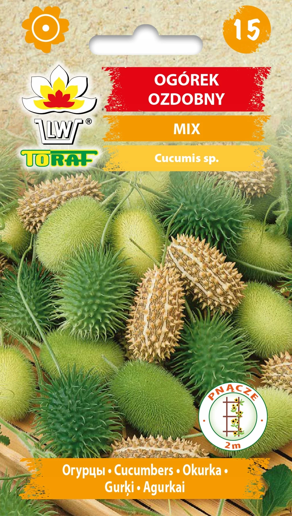 Sierkomkommer MIX mix Bloemzaden-602 Toraf