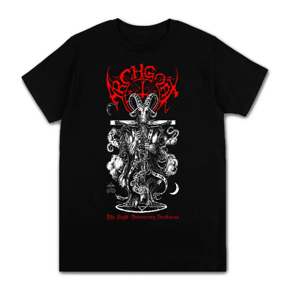 Archgoat Black Metal Band T Shirt 2023 Nouveaux Hommes Vintage Graphic Print Tshirt Manches Courtes Mode Casual Tees Taille XS-3XL