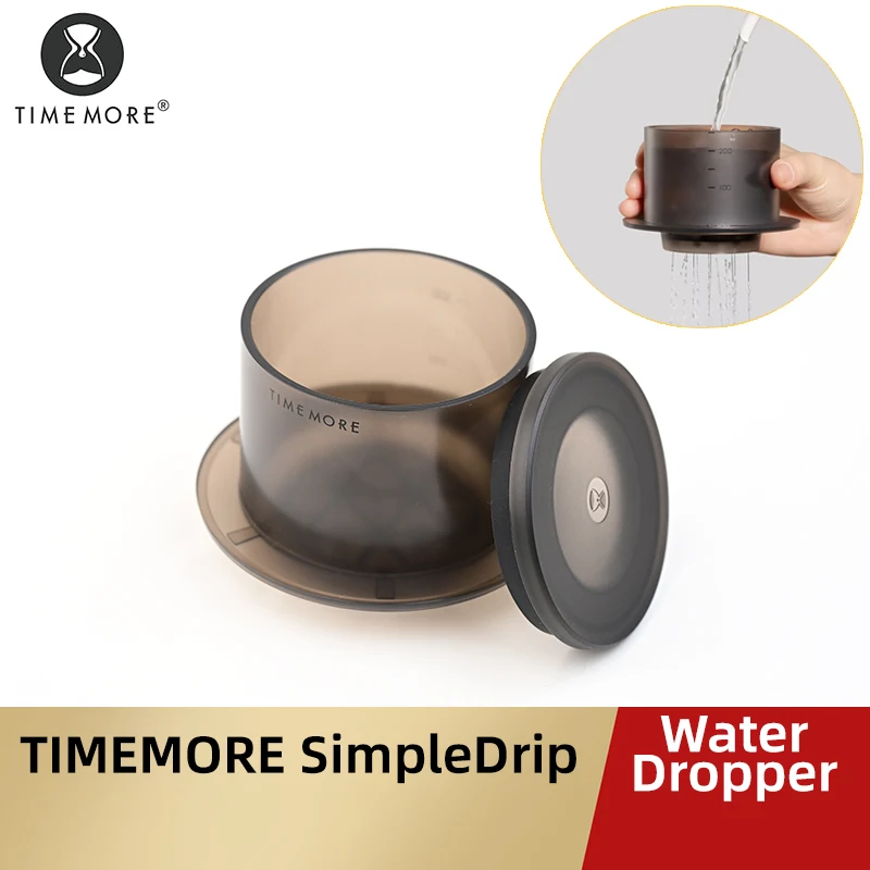 TIMEMORE SimpleDrip Water Dropper With Lid 13 Holes For Uniform Water Discharge Maintain A Constant And Stable Flow Of Water