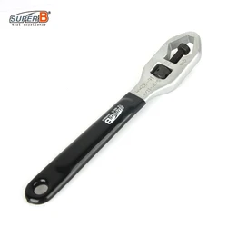 Super B Bicycle Repair Tool 16~32 mm Universal Wrench Holds Freewheels and Lockring Removers Bike Removal and Installation Tool