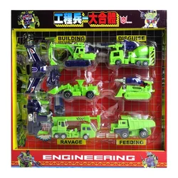 Transformation G1 Devastator Defensor Bruticus Superion Car Aircraft Model Assembled Deformation Robot Autobot Toy Gift