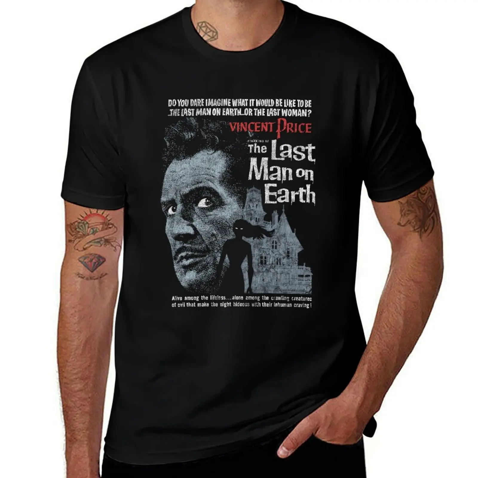 

Great Model The Last Man On Earth Sci Fi Horror Vincent Price More Then Awesome T-Shirt