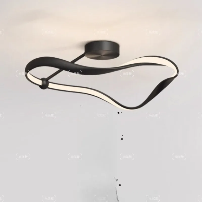 Kreative Schlafzimmer Deckenleuchte LED Moderne minimalistische Wohnzimmerleuchte Nordic personalisierte Arbeitszimmerleuchte Designer Restaurant Kitch