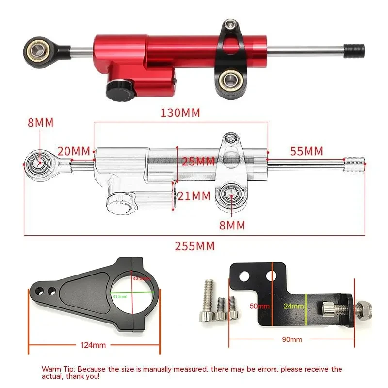 Electric Scooter Directional Steering Damper Bracket for Inxing V7 Part Steering Damper Stabilizer