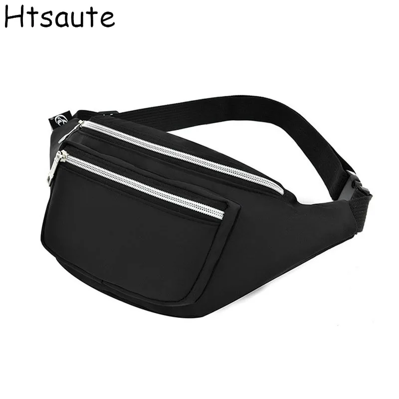 กระเป๋าเข็มขัดเอว Man Oxford Pack กีฬากลางแจ้งวิ่งแพ็คกันน้ํา Fanny Pack Stylish Cross Body กระเป๋าเข็มขัดเอวกระเป๋าสําหรับชาย