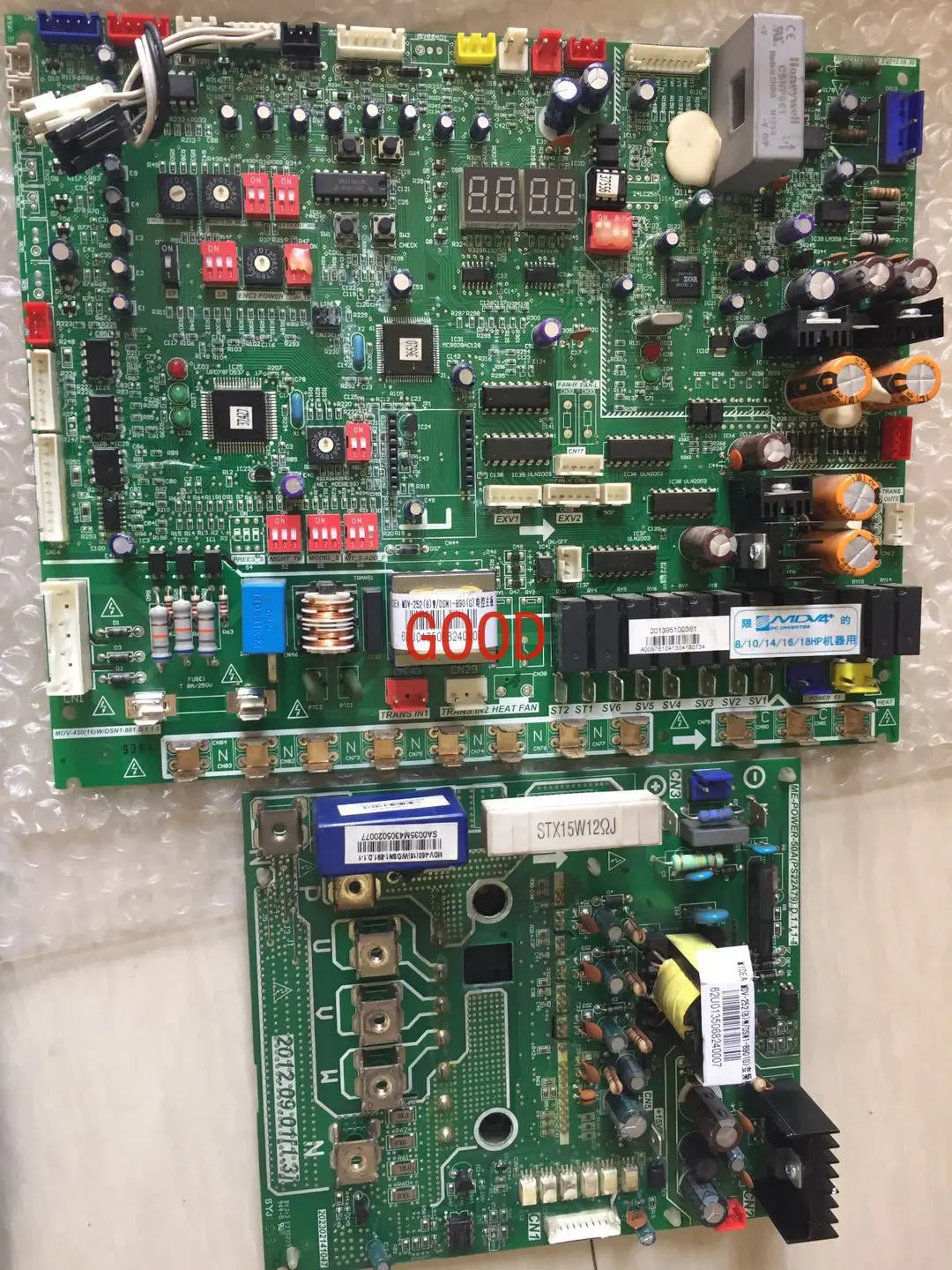New original central air conditioning main board MDV-450 (16) W/DSN1-881 lightning protection board, filter board