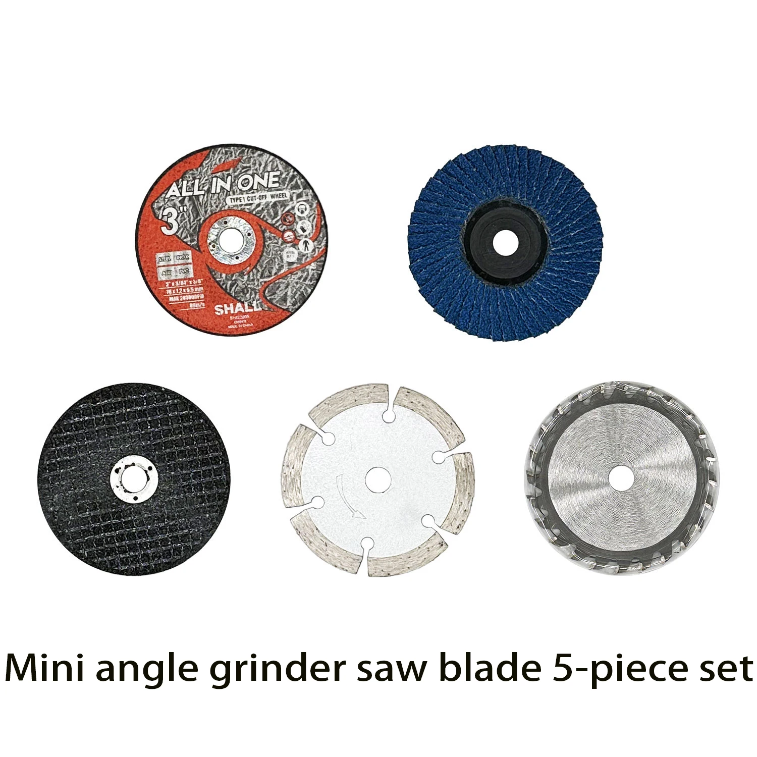 

5pcs 75mm Cutting Disc For Angle Grinder Metal Circular Saw Blade Grinding Wheel For Cutting And Polishing Ceramic Tile Stone