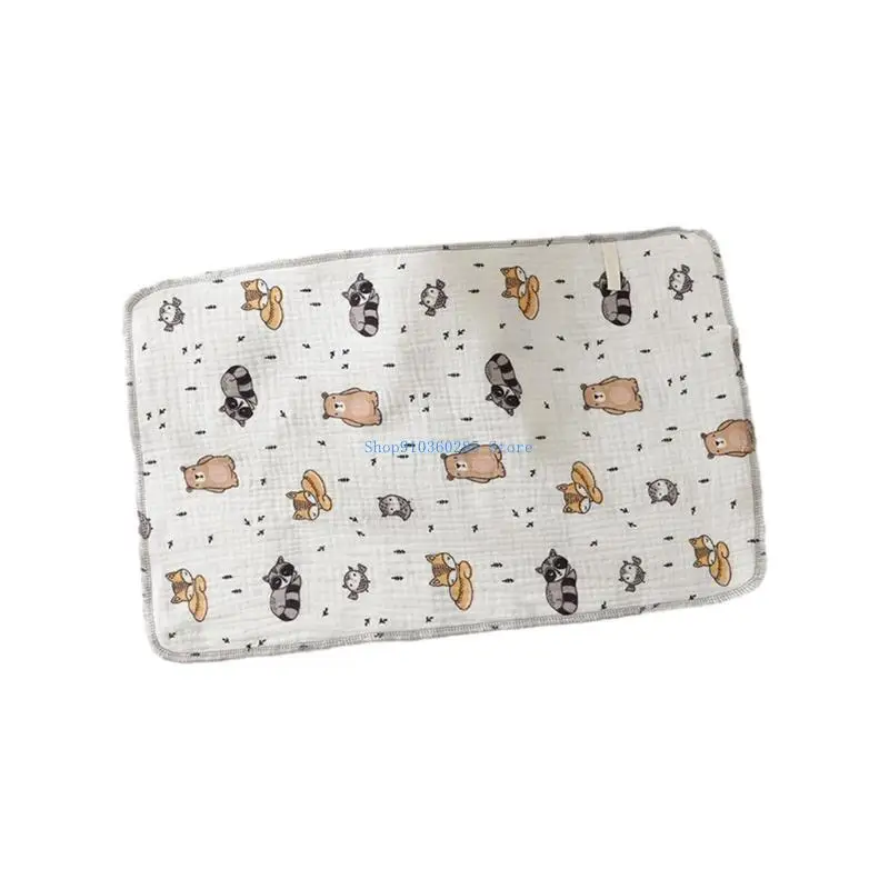 Toalla gasa algodón suave y duradera K9FF, paño para eructar, imprescindible para los padres