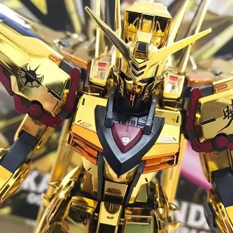 Akatsuki Tv 1/100 Orb-01 Electroplate Mech Assembly Model Kit Action Doll Desktop Decoration Children'S Puzzle Toys Gift