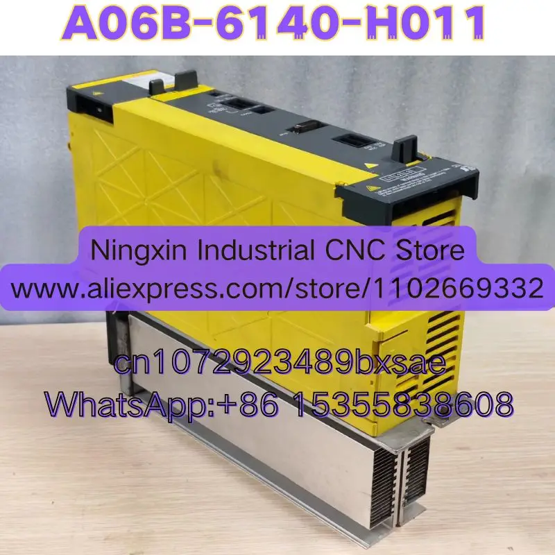 Second-hand A06B-6140-H011 A06B 6140 H011 Servo Drive Unit Tested OK