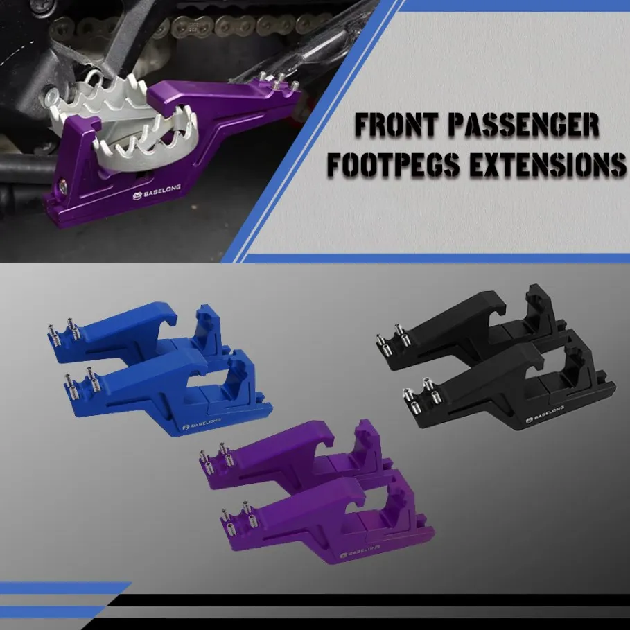 

2025 мотоцикл для Sur Ron Light Bee X S/X/L1E для Segway x260 X160 2024-2026, удлинители подножек переднего пассажира, аксессуары