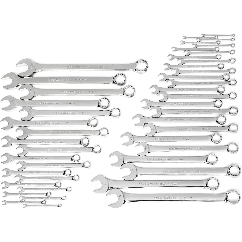 

44.Master Combination Wrench Set, Metric/SAE - 81919